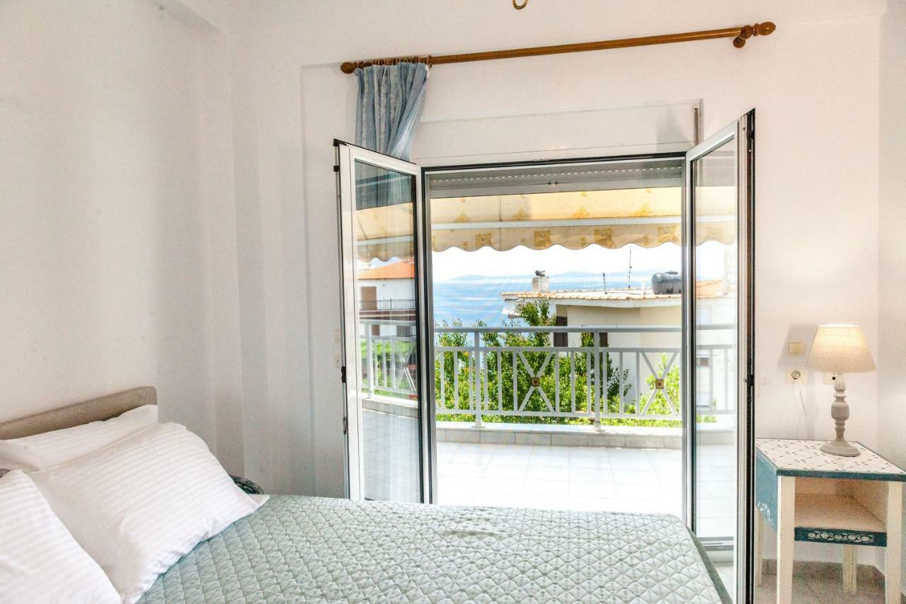 Casa bianca μεζονέτα με θέα στη θάλασσα Διαμέρισμα Νέος Μαρμαράς Εξωτερικό φωτογραφία